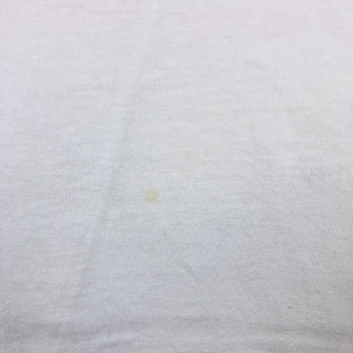 NIRVANA Nirvana Band T-shirt, Band T, Men's L size cotton white type Vintage Second Hand