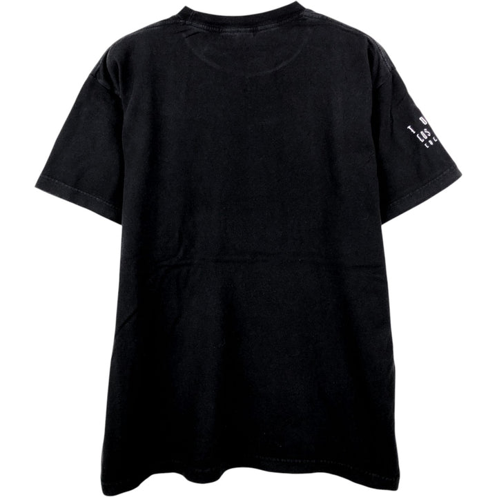 TULTEX TOOL Band T-Shirt, Men's Size L (approx.) cotton black type Vintage Second Hand