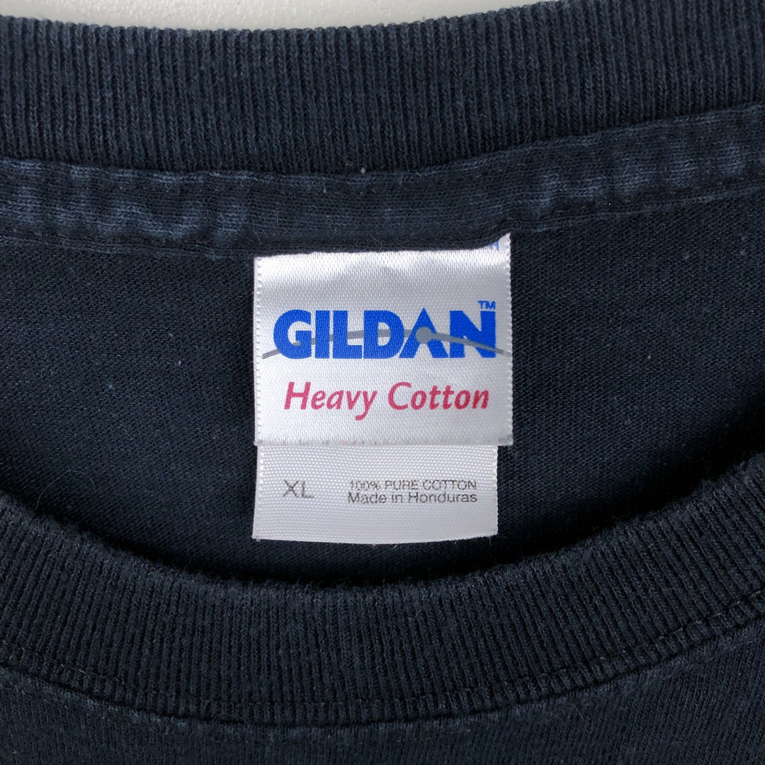 2000'S Gildan Motorhead Band T-shirt, Men's XL equivalent. cotton black type Vintage Second Hand