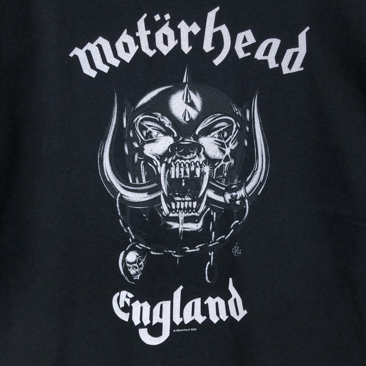 2000'S Gildan Motorhead Band T-shirt, Men's XL equivalent. cotton black type Vintage Second Hand