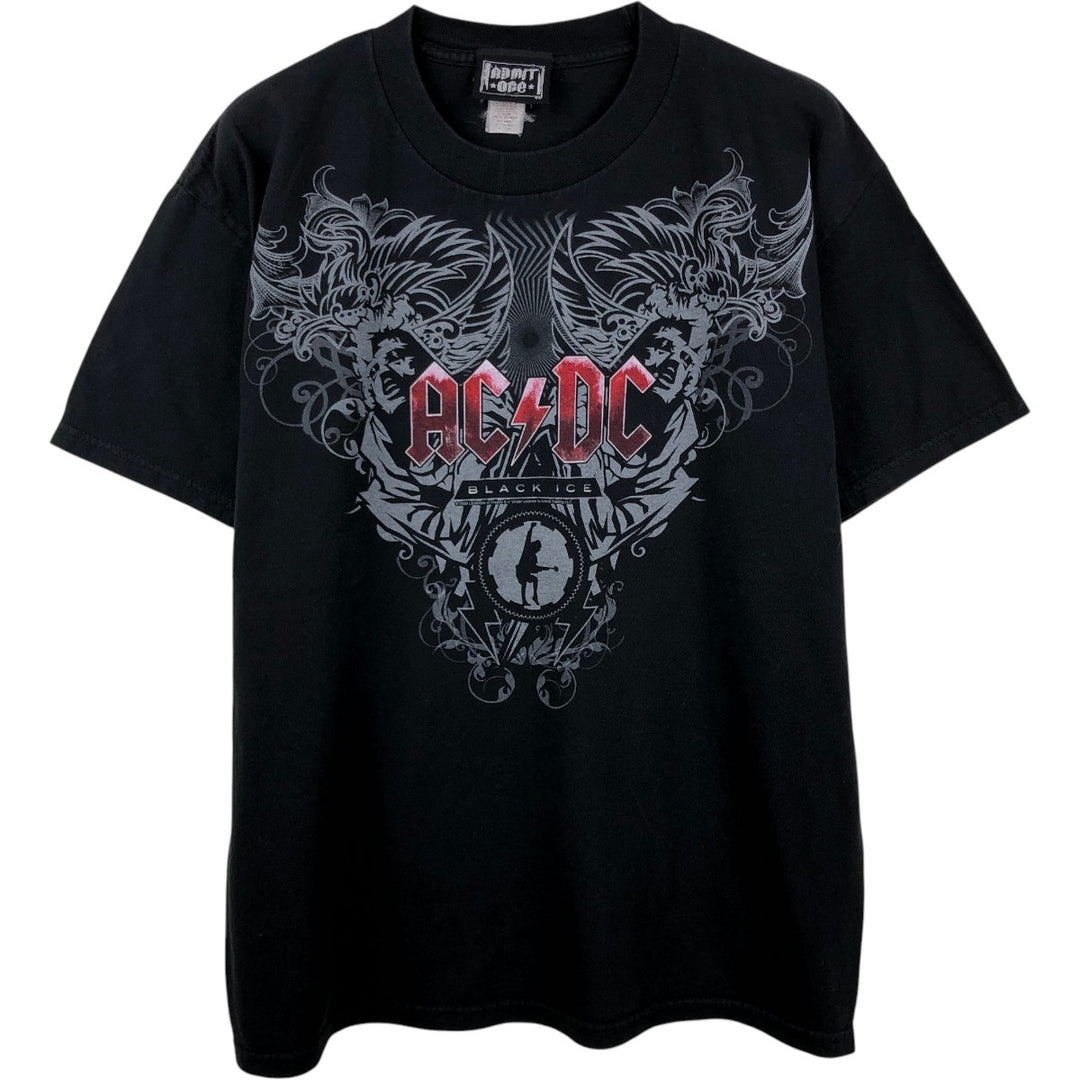 00's ADMIT ONE AC cotton black type Vintage Second Hand