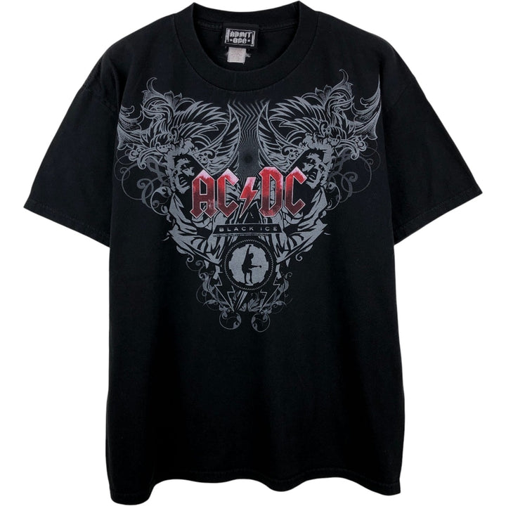 00's ADMIT ONE AC cotton black type Vintage Second Hand