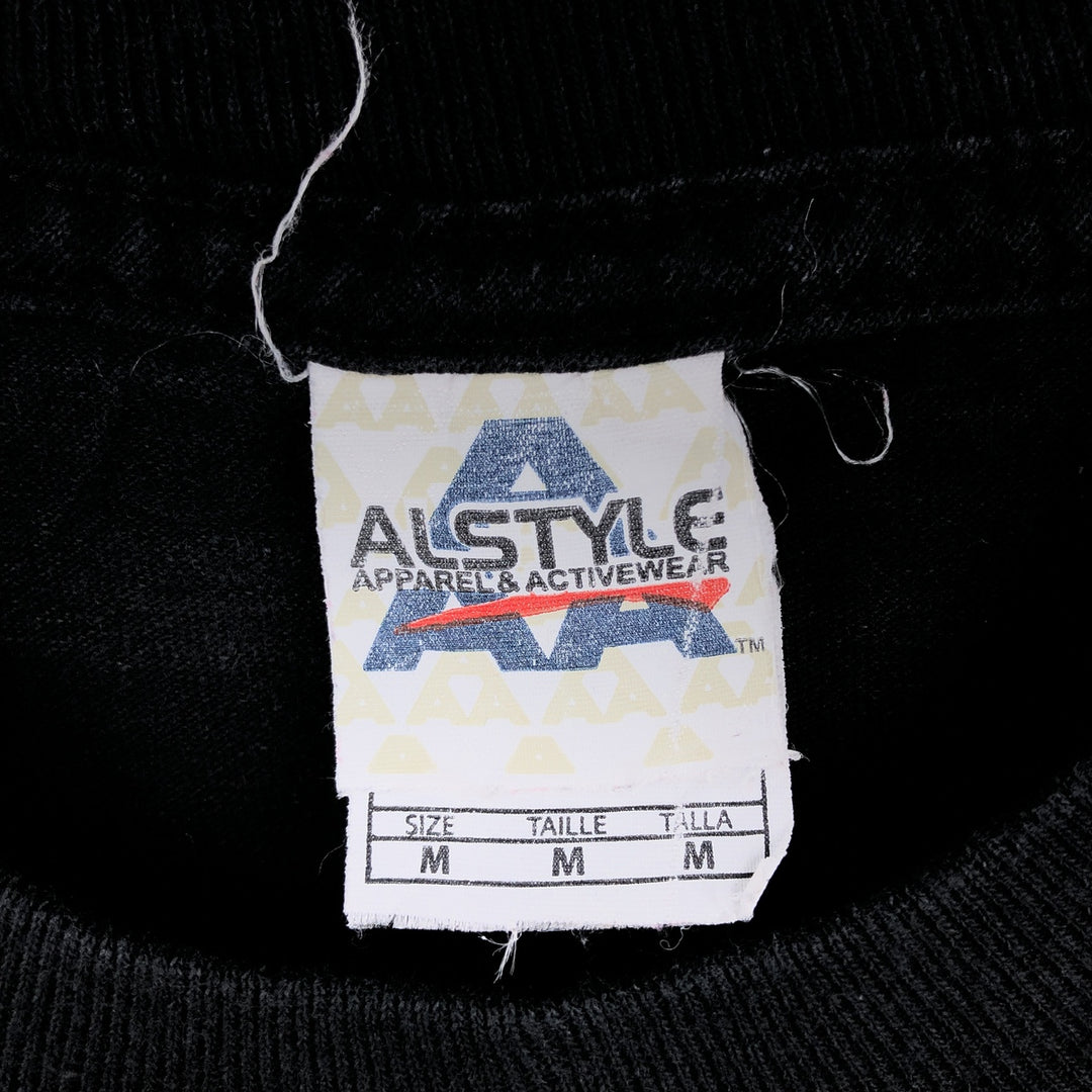 ALSTYLE RED HOT CHILI PEPPERS Band T-shirt, Men's M size cotton black type Vintage Second Hand