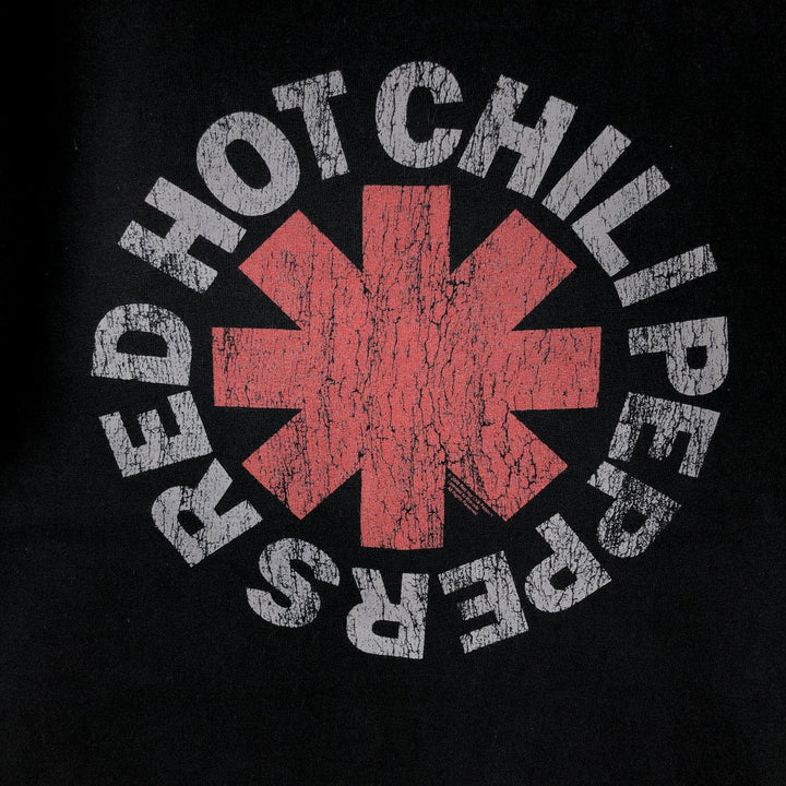 ALSTYLE RED HOT CHILI PEPPERS Band T-shirt, Men's M size cotton black type Vintage Second Hand