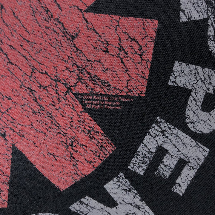 ALSTYLE RED HOT CHILI PEPPERS Band T-shirt, Men's M size cotton black type Vintage Second Hand