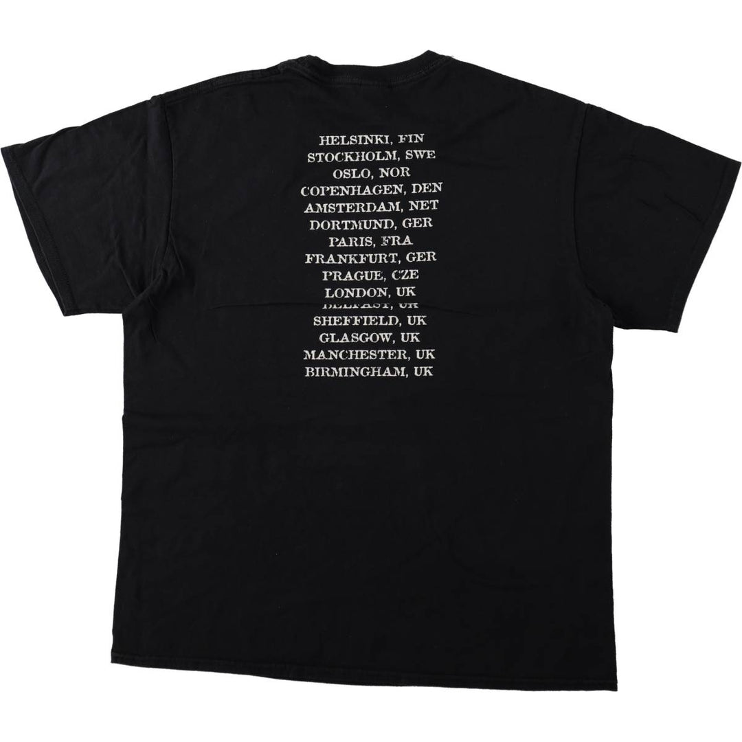 Gildan Black Sabbath Band T-Shirt, Men's Size L cotton black type Vintage Second Hand