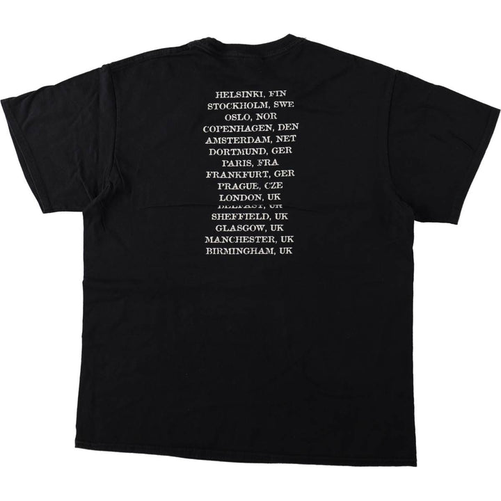 Gildan Black Sabbath Band T-Shirt, Men's Size L cotton black type Vintage Second Hand