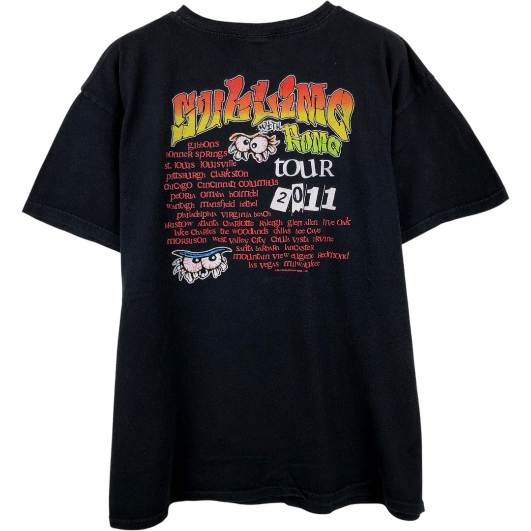 Anvil SUBLIME Band T-Shirt, Men's Size L cotton black type Vintage Second Hand