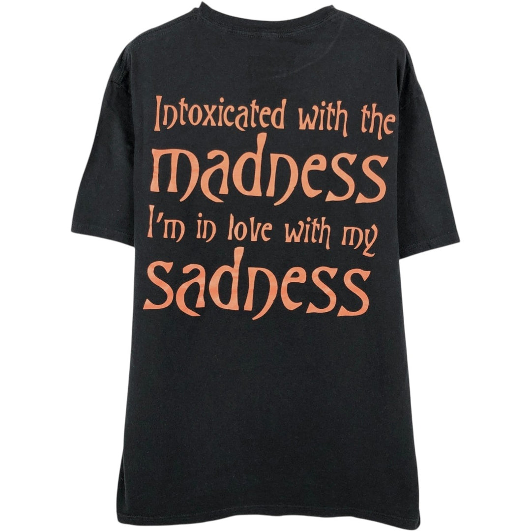 THE SMASHING PUMPKINS Smashing Pumpkins Band T-shirt Band T Men's L size cotton black type Vintage Second Hand
