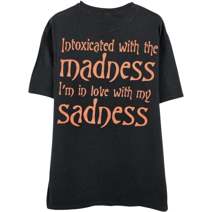 THE SMASHING PUMPKINS Smashing Pumpkins Band T-shirt Band T Men's L size cotton black type Vintage Second Hand