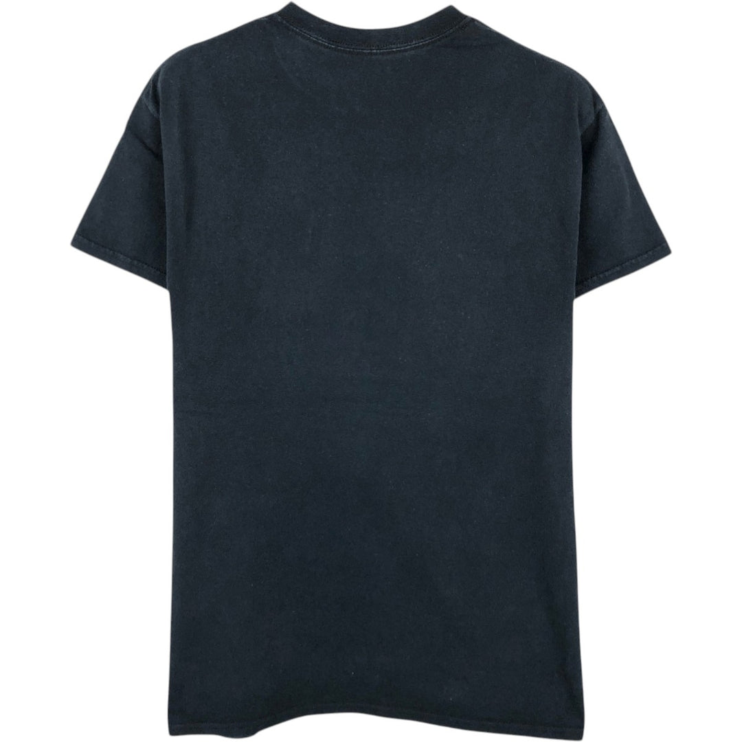 Guns N' Roses Skull Pattern Band T-Shirt (Men's Size S) cotton black type Vintage Second Hand