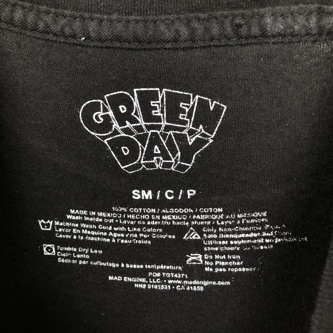 GREEN DAY DOOKIE Band T-Shirt (Men's Size M) cotton black type Vintage Second Hand