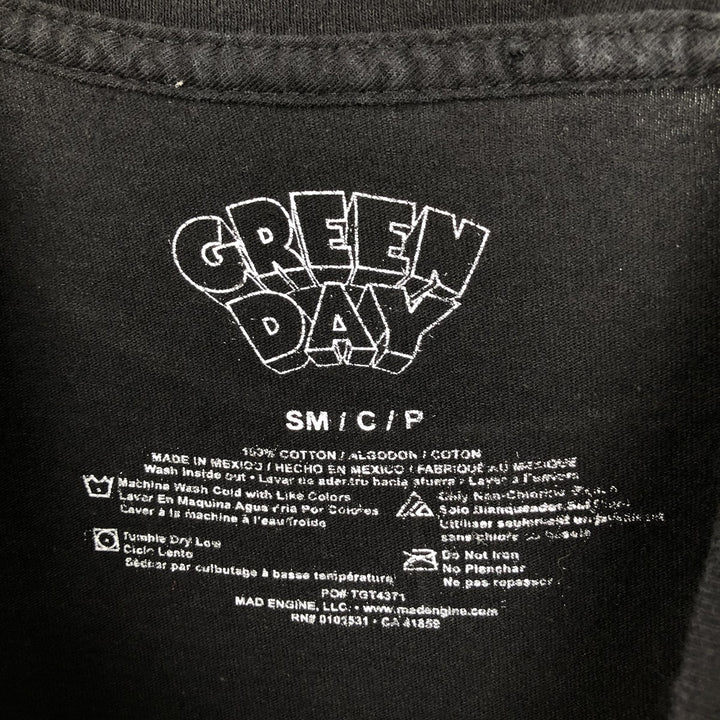 GREEN DAY DOOKIE Band T-Shirt (Men's Size M) cotton black type Vintage Second Hand