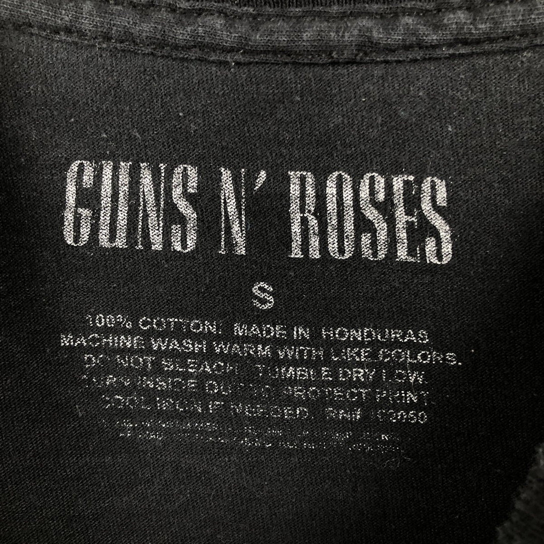 Guns N' Roses Band T-Shirt, Men's Size Small cotton black type Vintage Second Hand