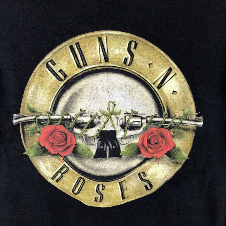Guns N' Roses Band T-Shirt, Men's Size Small unclear black type Vintage Second Hand