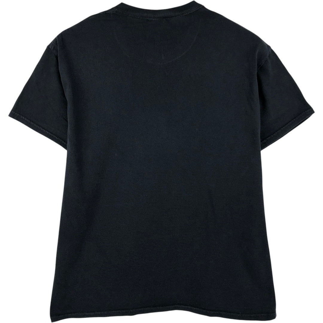 NIRVANA Nirvana Band T-shirt, Band T, Men's L size cotton black type Vintage Second Hand