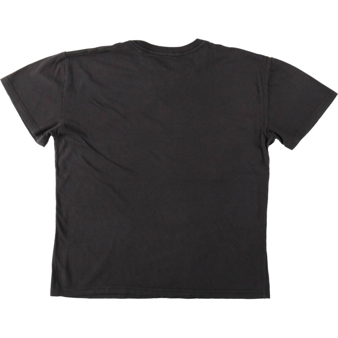 DEF LEPPARD Def Leppard Band T-shirt Band T Men's L size cotton black type Vintage Second Hand