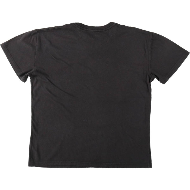 DEF LEPPARD Def Leppard Band T-shirt Band T Men's L size cotton black type Vintage Second Hand