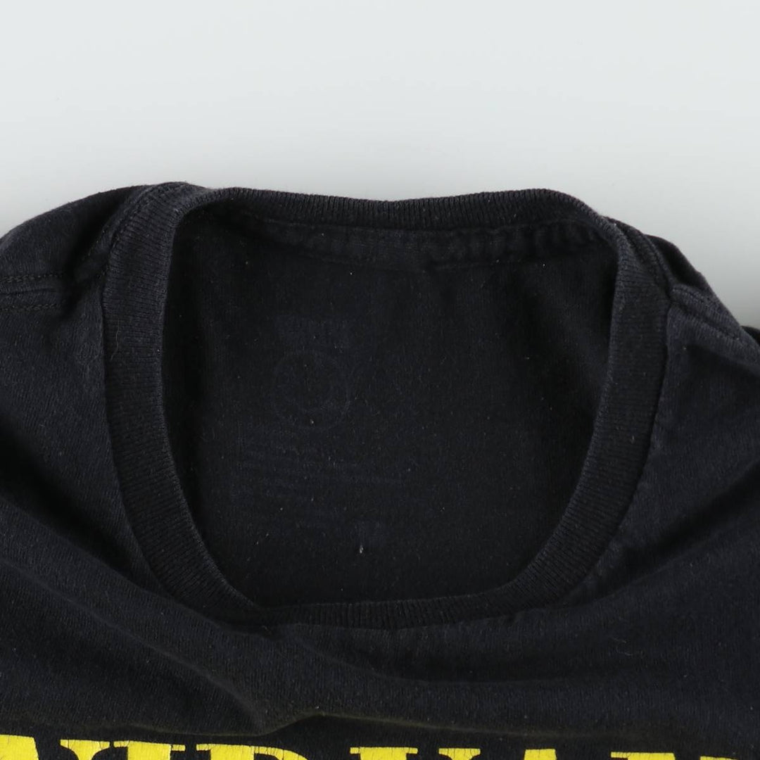 NIRVANA Nirvana Band T-shirt, Band T, Men's M size cotton black type Vintage Second Hand