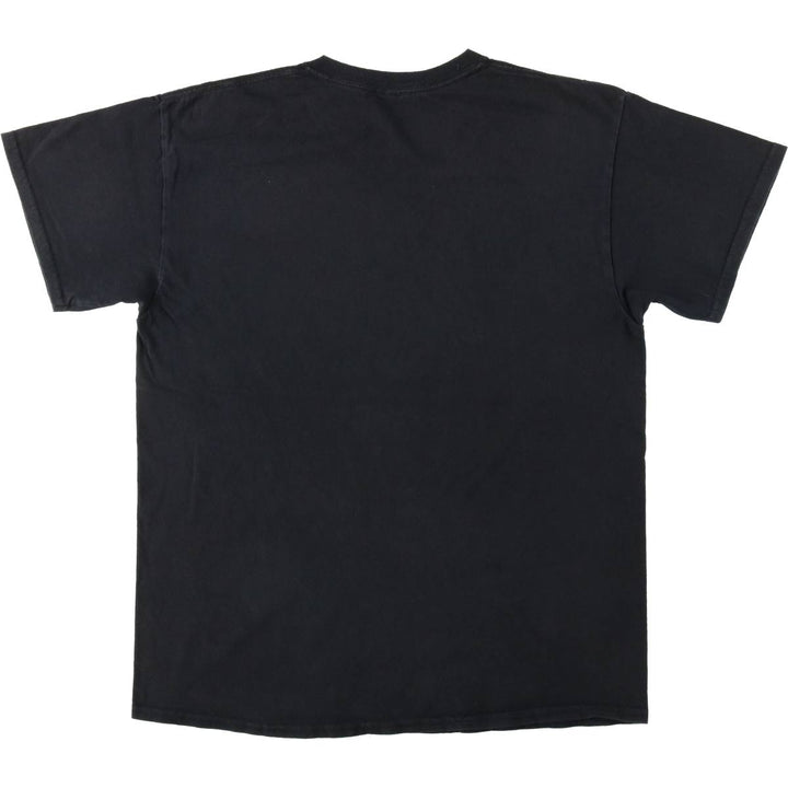 NIRVANA Nirvana Band T-shirt, Band T, Men's L size cotton black type Vintage Second Hand