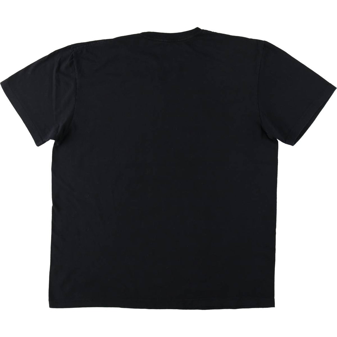 DEF LEPPARD Def Leppard Band T-shirt Band T Men's L size cotton black type Vintage Second Hand