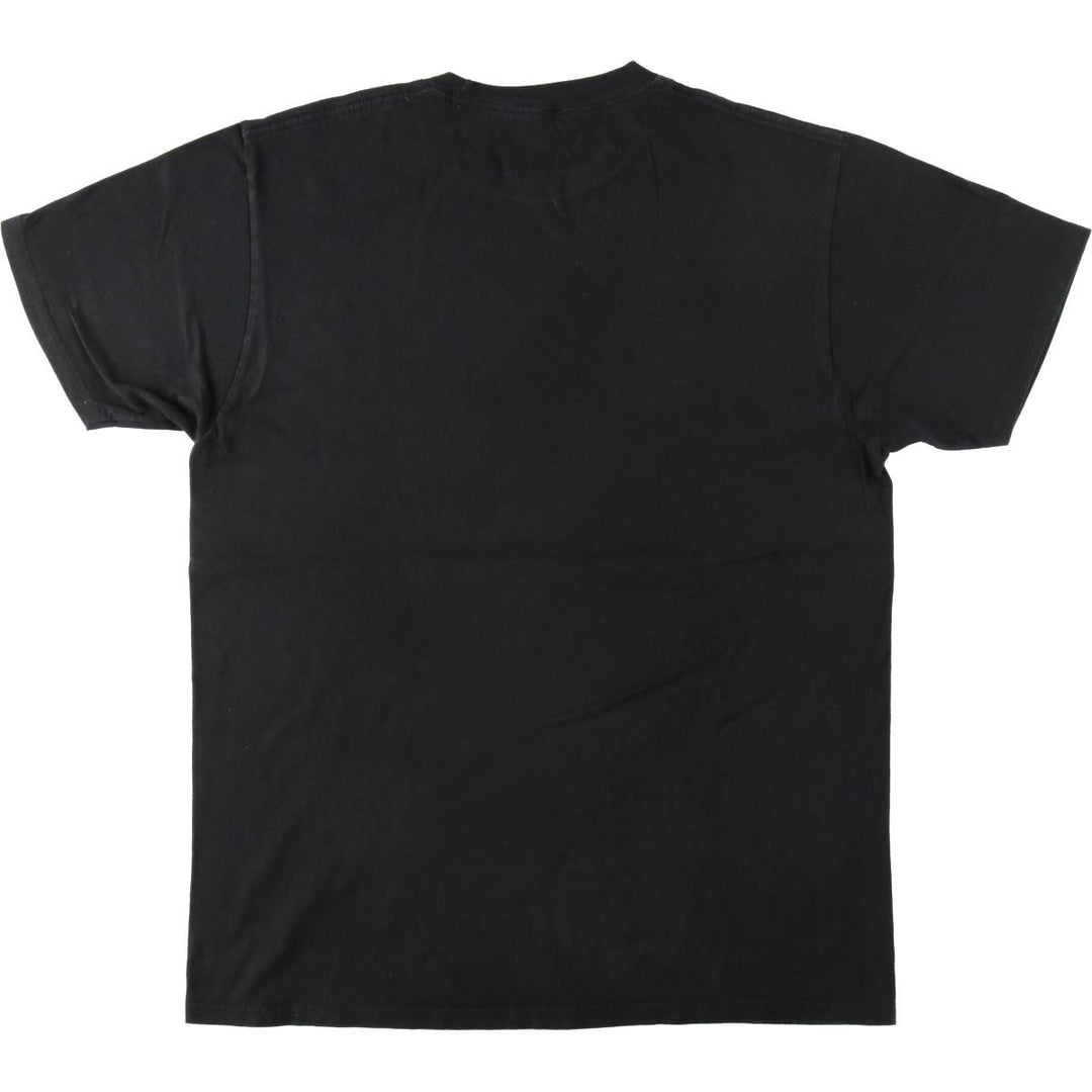 METALLICA Metallica Band T-shirt Band T Men's L size cotton black type Vintage Second Hand