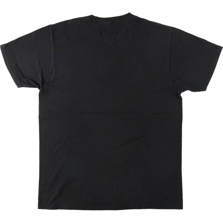 METALLICA Metallica Band T-shirt Band T Men's L size cotton black type Vintage Second Hand