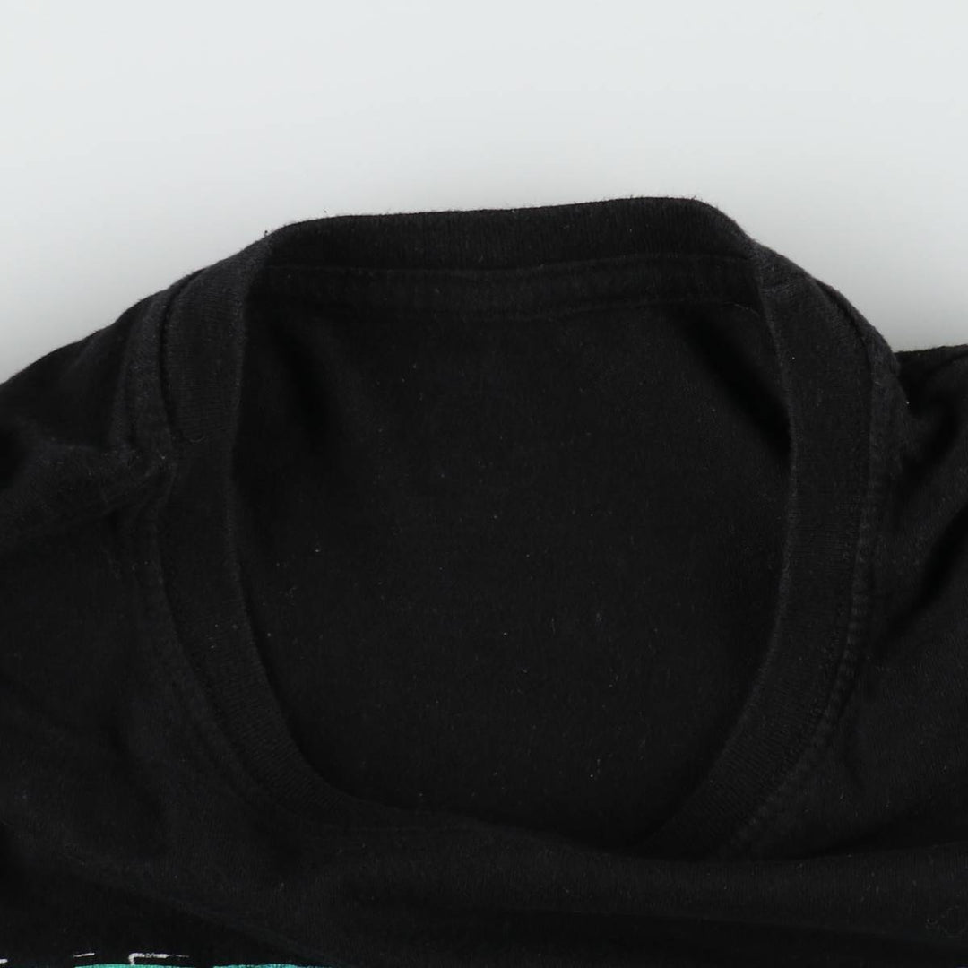 NIRVANA Nirvana Band T-shirt, Band T, Men's L size unclear black type Vintage Second Hand