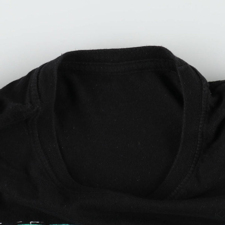 NIRVANA Nirvana Band T-shirt, Band T, Men's L size unclear black type Vintage Second Hand