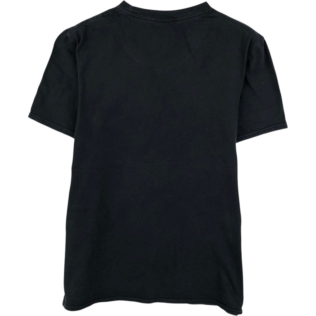 QUEEN Band T-shirt, Men's M size cotton black type Vintage Second Hand