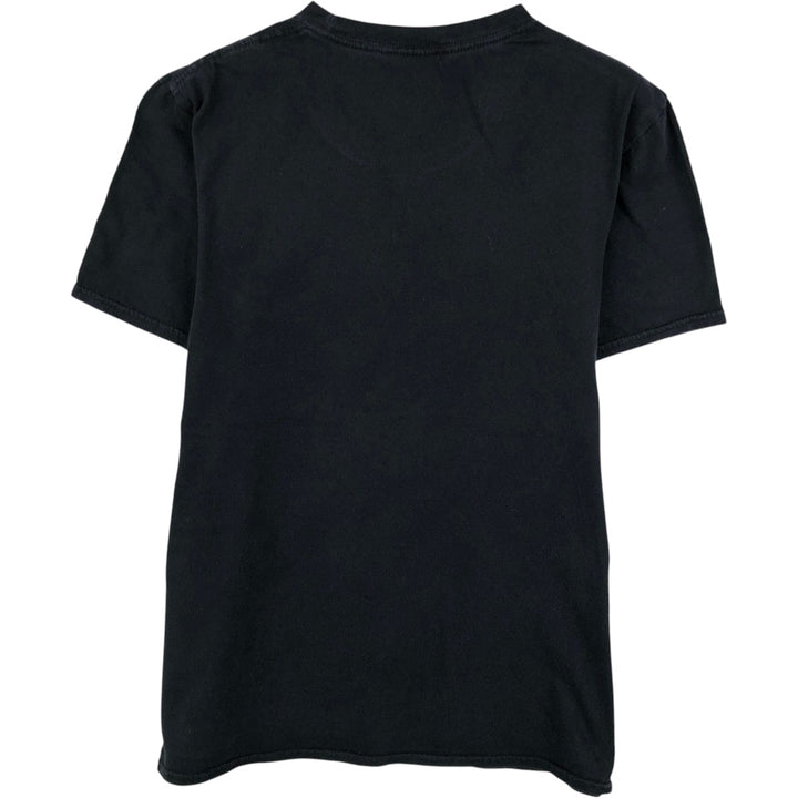QUEEN Band T-shirt, Men's M size cotton black type Vintage Second Hand
