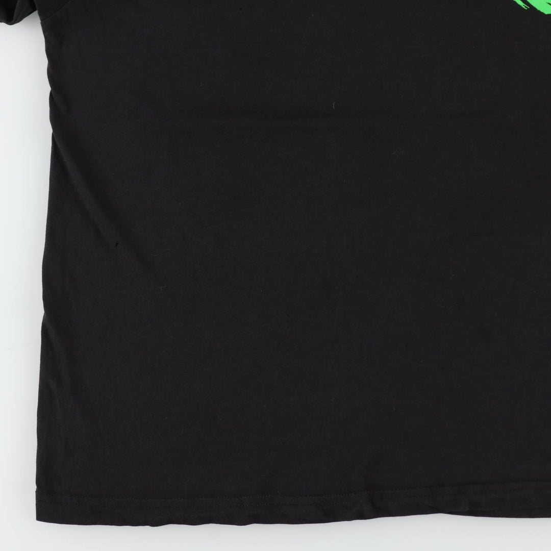 COTTON HERITAGE KORN Band T-shirt (Men's size L equivalent) cotton black type Vintage Second Hand