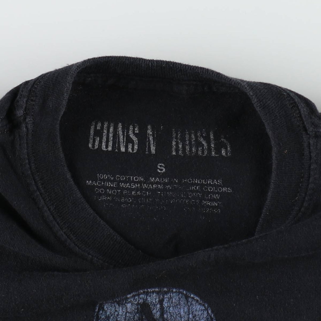Guns N' Roses Band T-Shirt, Men's Size Small cotton black type Vintage Second Hand