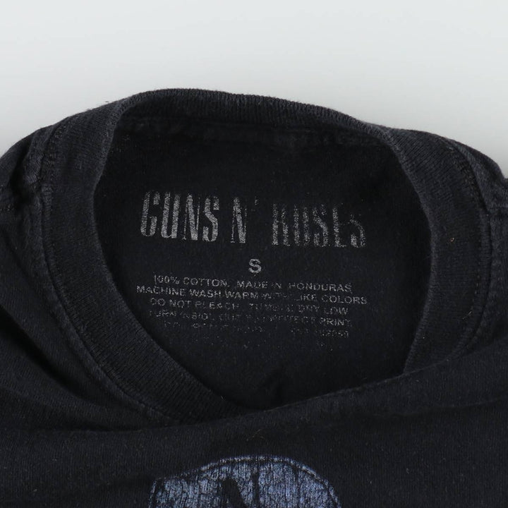 Guns N' Roses Band T-Shirt, Men's Size Small cotton black type Vintage Second Hand