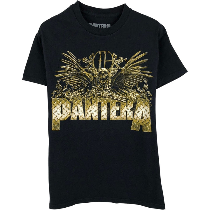 PANTERA Band T-Shirt, Men's Size Small cotton black type Vintage Second Hand