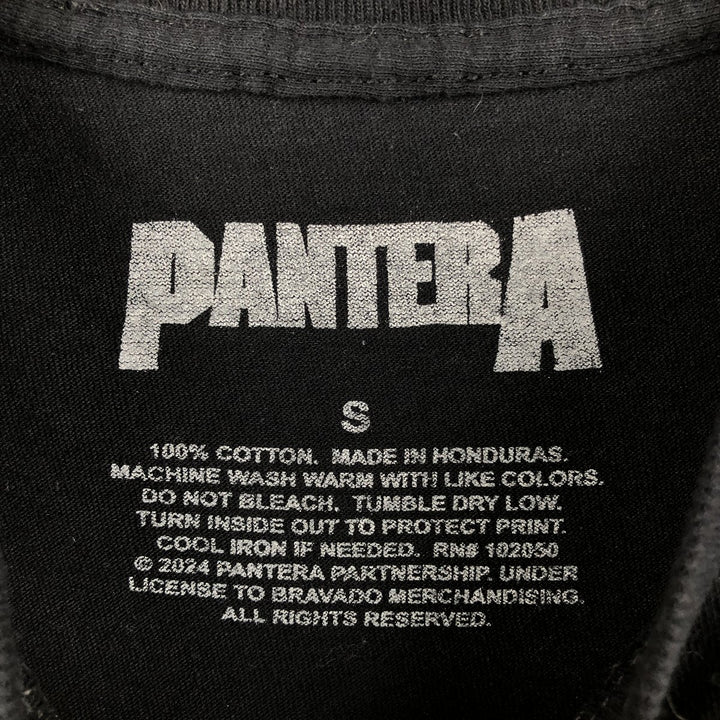 PANTERA Band T-Shirt, Men's Size Small cotton black type Vintage Second Hand