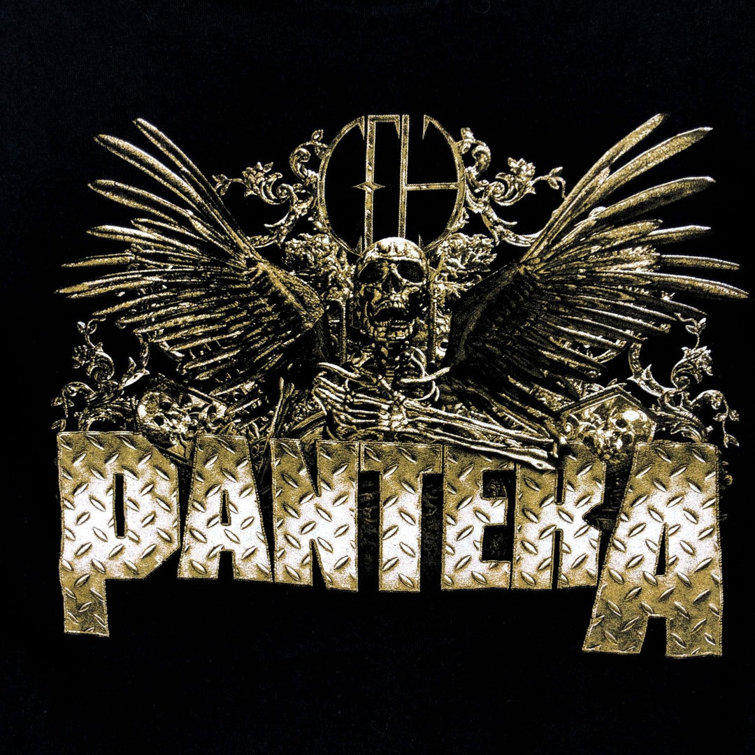 PANTERA Band T-Shirt, Men's Size Small cotton black type Vintage Second Hand