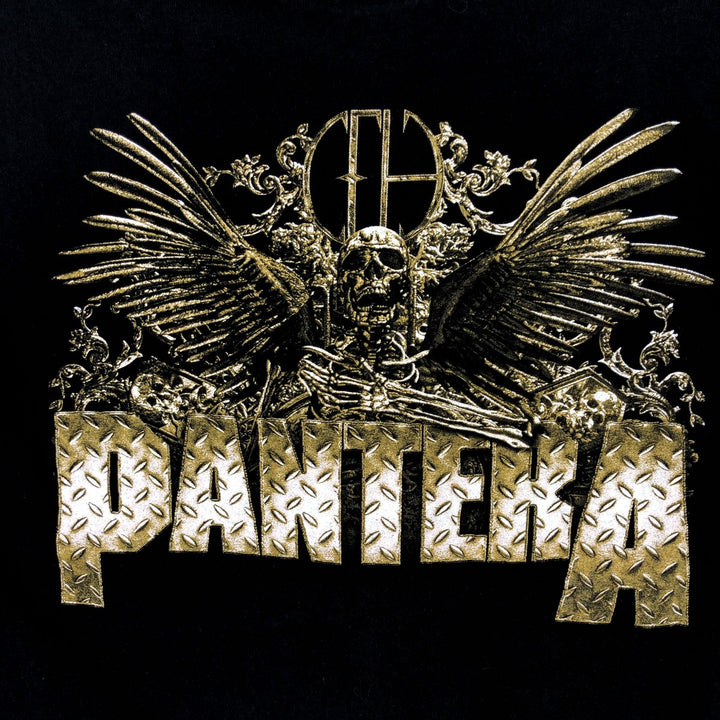 PANTERA Band T-Shirt, Men's Size Small cotton black type Vintage Second Hand