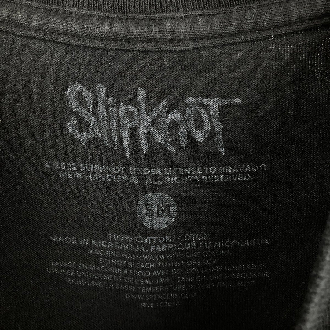 Slipknot Band T-shirt, Band T, Men's S size cotton black type Vintage Second Hand