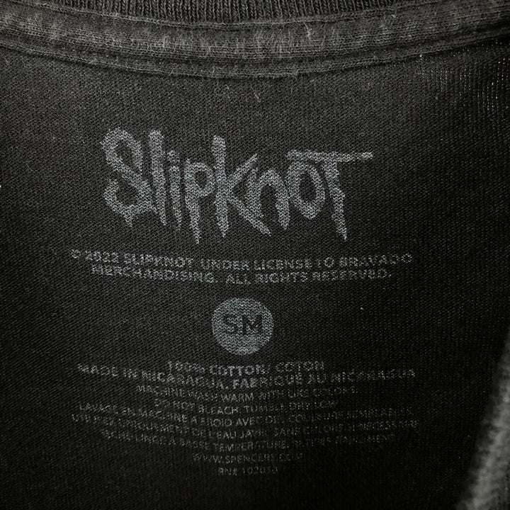 Slipknot Band T-shirt, Band T, Men's S size cotton black type Vintage Second Hand