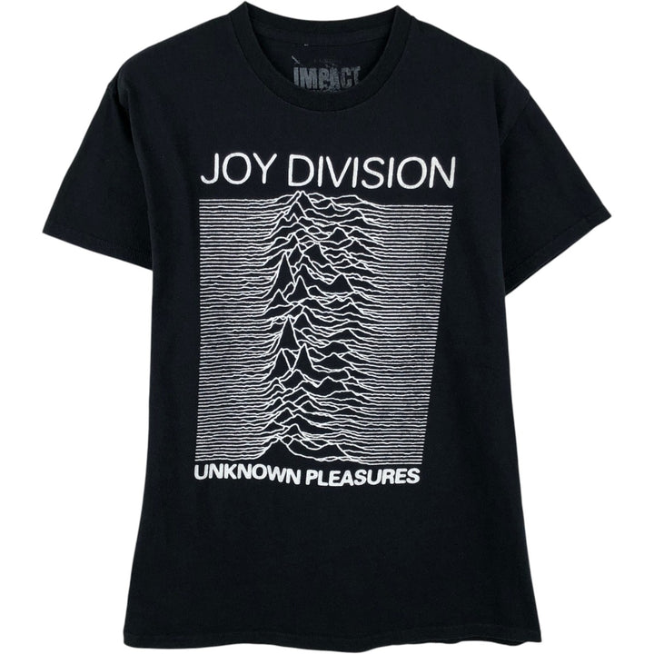 Impact Merchandising JOY DIVISION Band T-shirt (Men's size S) cotton black type Vintage Second Hand