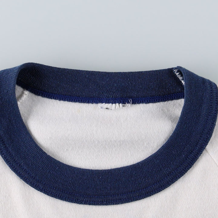 90'S Ringer T-shirt, Women's Size S (approx.), Vintage unclear white type Vintage Second Hand