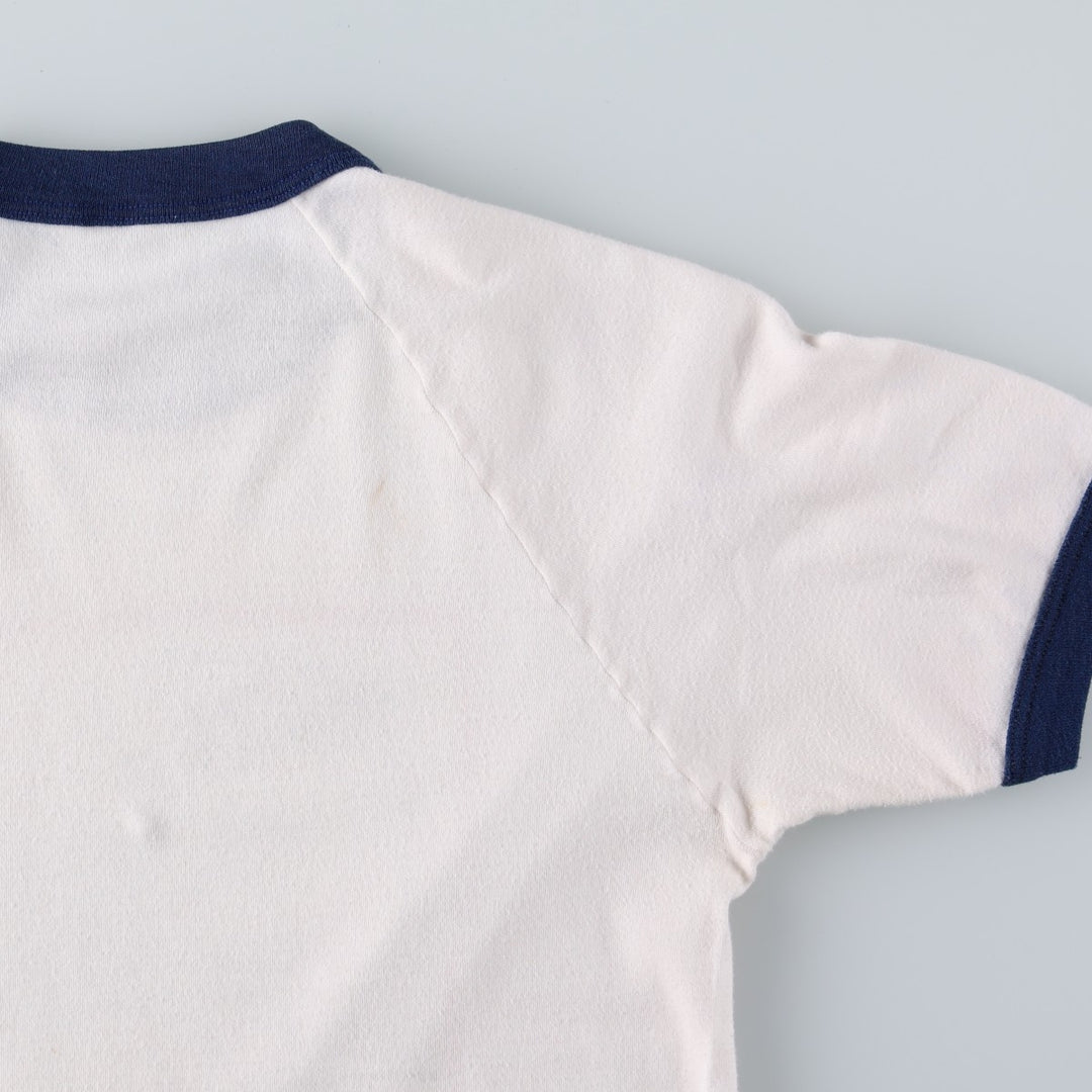 90'S Ringer T-shirt, Women's Size S (approx.), Vintage unclear white type Vintage Second Hand