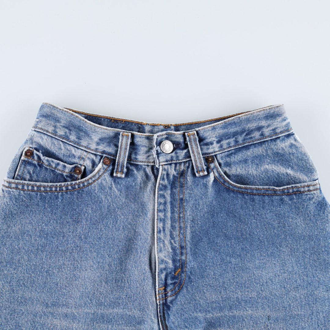 1990'S Levi's 17505-1230 Cut-off Denim Shorts, Made in USA, Women's Size M (W26 equivalent), Vintage. cotton blue type Vintage Second Hand