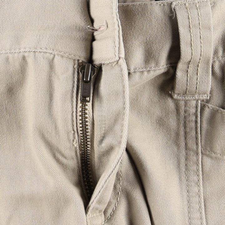 DKNY Jeans A-line Mini Skirt, Women's Size XL (approx.) cotton Beige type Vintage Second Hand
