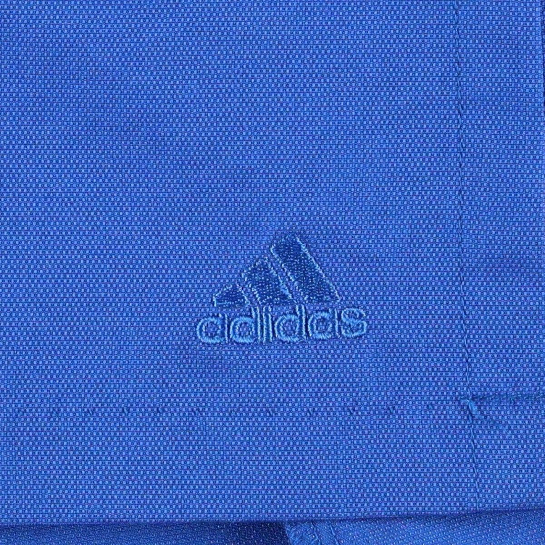 90s-00'S Adidas Pleated Mini Skirt Wrap Skirt Women's Size L (approx.) polyester blue type Vintage Second Hand