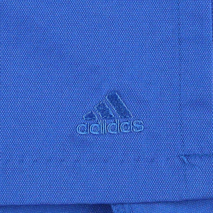 90s-00'S Adidas Pleated Mini Skirt Wrap Skirt Women's Size L (approx.) polyester blue type Vintage Second Hand