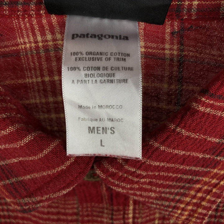 2000'S Patagonia Organic Cotton A Organic cotton red type Vintage Second Hand
