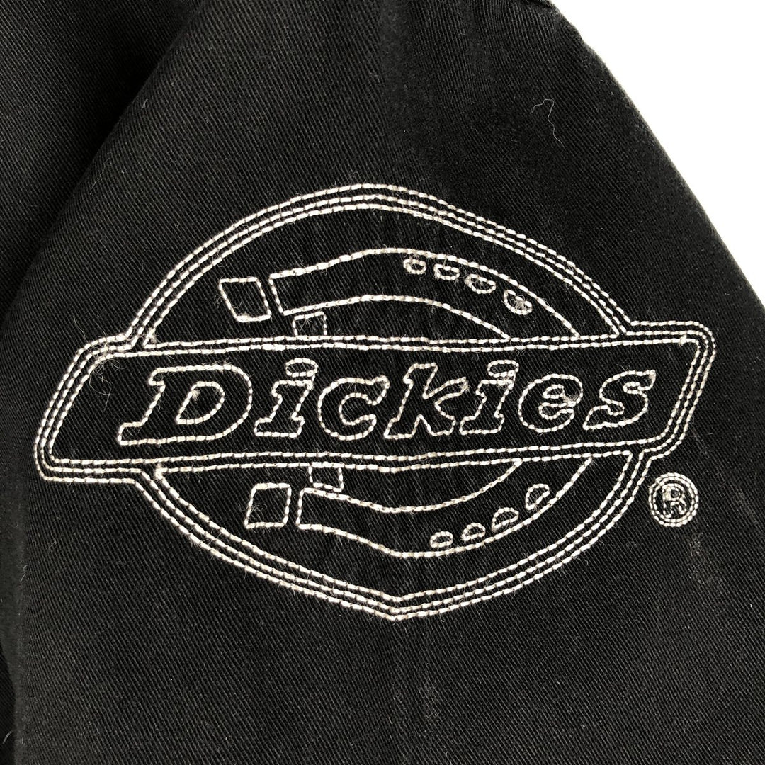 Dickies Short Sleeve Work Shirt Box Shirt Men's L Size cotton black type Vintage Second Hand