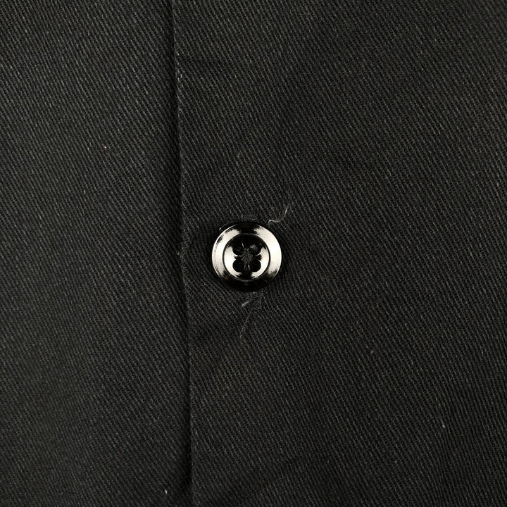 Dickies short-sleeved work shirt, boxy fit, men's size S. polyester black type Vintage Second Hand